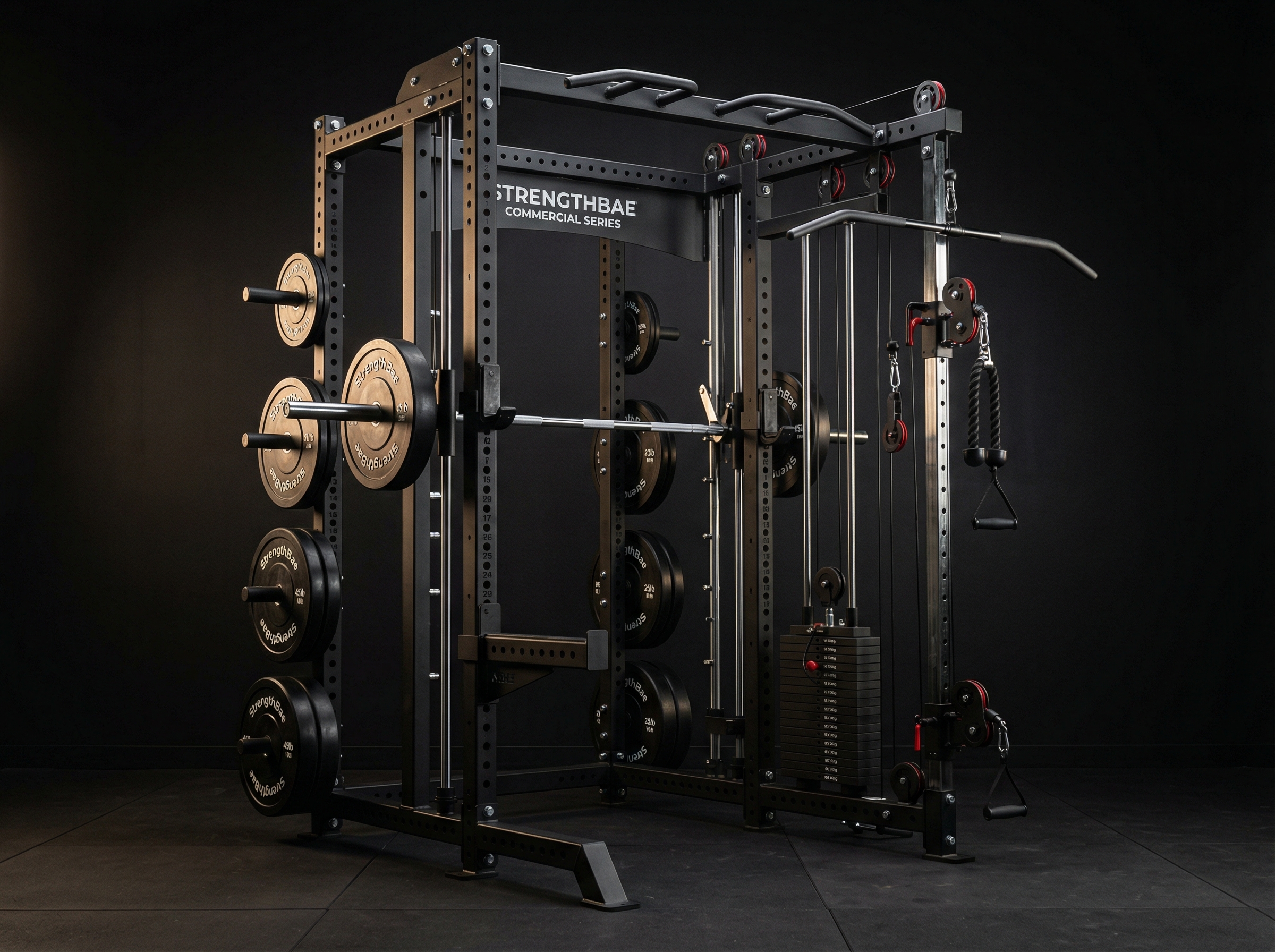 StrengthBae Smith Machine Rack